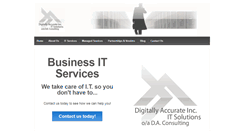 Desktop Screenshot of digitallyaccurate.com